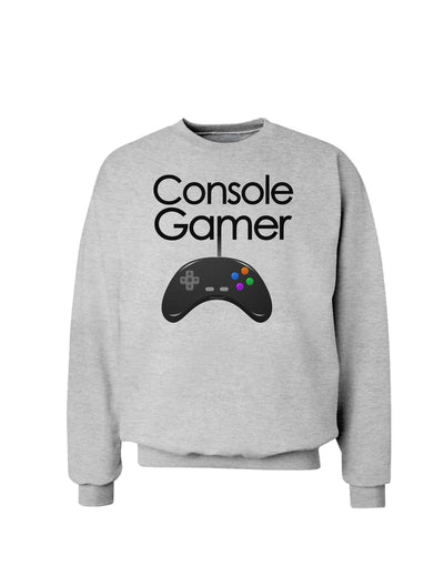 Console Gamer Sweatshirt-Sweatshirts-TooLoud-AshGray-Small-Davson Sales