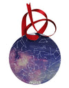 Constellations Color All Over Circular Metal Ornament All Over Print-Ornament-TooLoud-White-Davson Sales