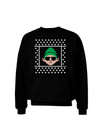 Cool Elf Christmas Sweater Adult Dark Sweatshirt-Sweatshirts-TooLoud-Black-Small-Davson Sales