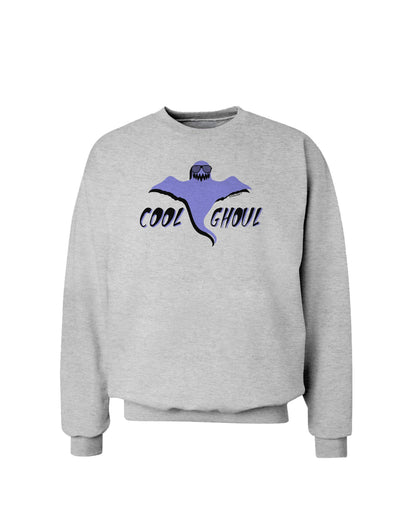 Cool Ghoul Sweatshirt-Sweatshirts-TooLoud-AshGray-Small-Davson Sales