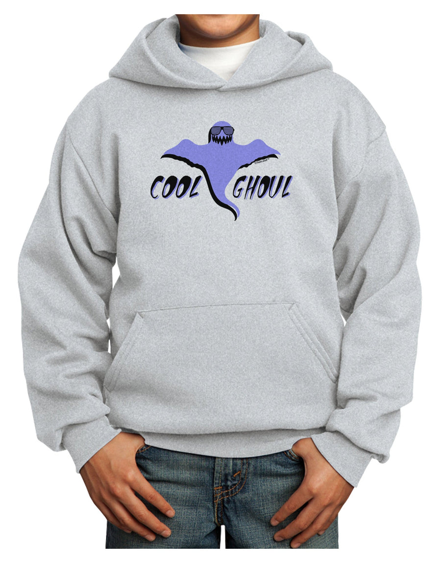 Cool Ghoul Youth Hoodie Pullover Sweatshirt-Youth Hoodie-TooLoud-White-XS-Davson Sales