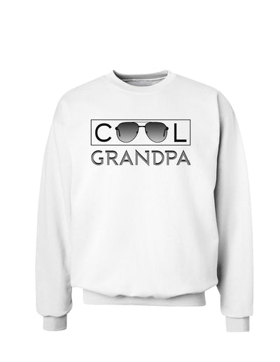 Cool Grandpa Sweatshirt-Sweatshirts-TooLoud-White-Small-Davson Sales