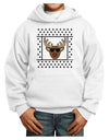 Cool Rudolph Sweater Youth Hoodie Pullover Sweatshirt-Youth Hoodie-TooLoud-White-XS-Davson Sales