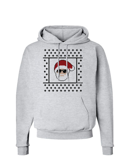 Cool Santa Christmas Sweater Hoodie Sweatshirt-Hoodie-TooLoud-AshGray-Small-Davson Sales