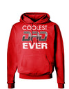 Coolest Dad Ever Dark Hoodie Sweatshirt-Hoodie-TooLoud-Red-Small-Davson Sales