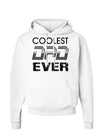 Coolest Dad Ever Hoodie Sweatshirt-Hoodie-TooLoud-White-Small-Davson Sales