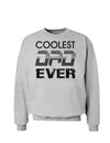 Coolest Dad Ever Sweatshirt-Sweatshirts-TooLoud-AshGray-Small-Davson Sales