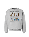 Corona Virus Precautions Sweatshirt-Sweatshirts-TooLoud-AshGray-Small-Davson Sales