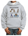 Corona Virus Precautions Youth Hoodie Pullover Sweatshirt-Youth Hoodie-TooLoud-Ash-XS-Davson Sales