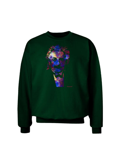 Cosmic Galaxy Adult Dark Sweatshirt by TooLoud-Sweatshirts-TooLoud-Deep-Forest-Green-Small-Davson Sales