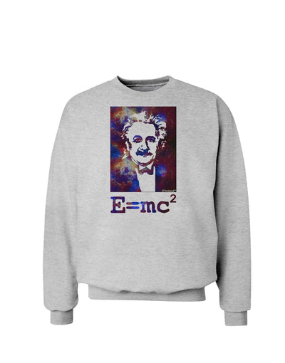 Cosmic Galaxy - E equals mc2 Sweatshirt by TooLoud-Sweatshirts-TooLoud-AshGray-Small-Davson Sales