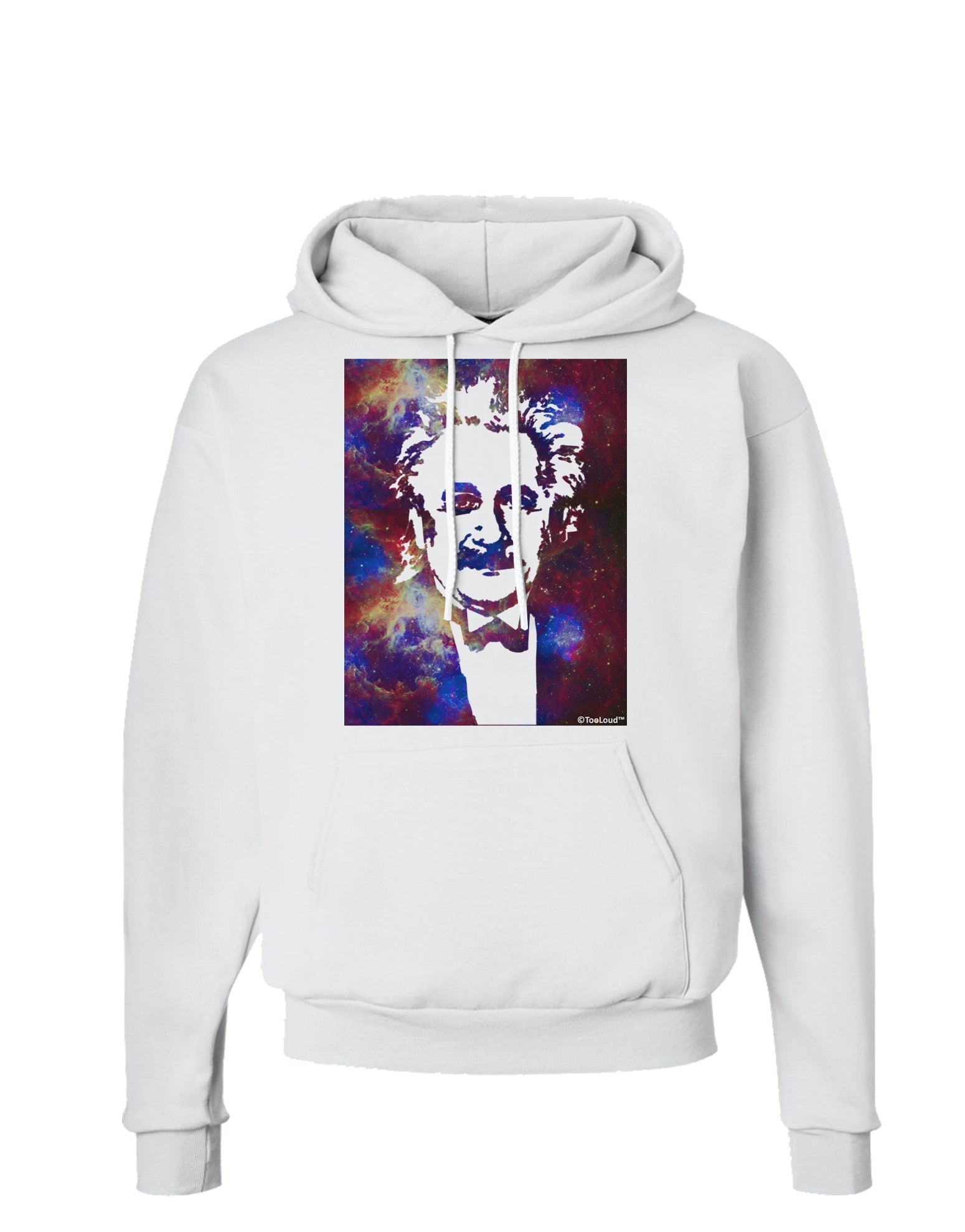 Cosmic Galaxy Hoodie Sweatshirt by TooLoud-Hoodie-TooLoud-White-Small-Davson Sales