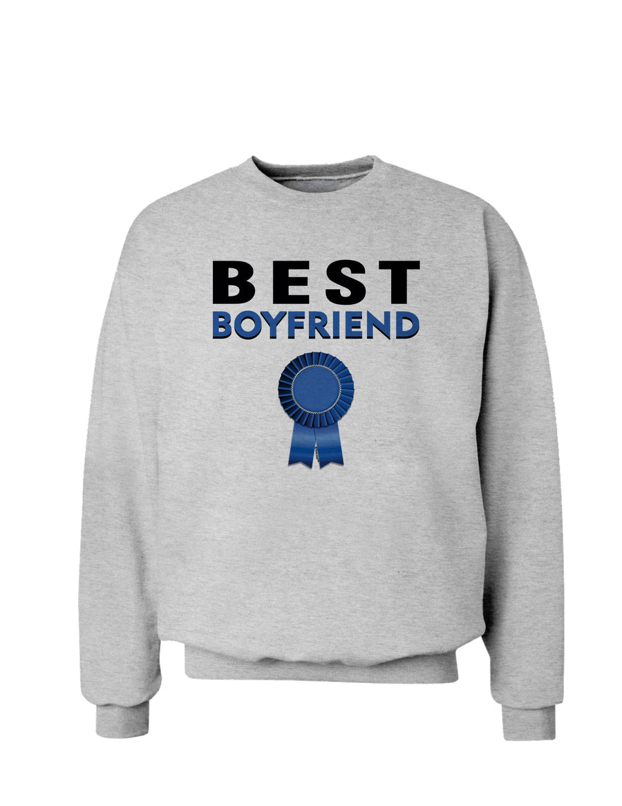 Couples Best Boyfriend or Girlfriend Sweatshirt - Boy or Girlfriend-Sweatshirts-TooLoud-White Boyfriend-Small-Davson Sales