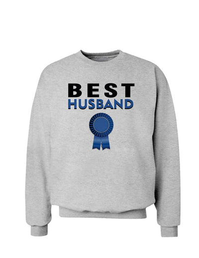 Couples Best Husband or Wife Sweatshirt - Husband or Wife-Sweatshirts-TooLoud-Ash Gray Husband-Small-Davson Sales