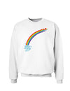 Couples Gay Rainbow Sweatshirt - Left Side or Right Side-TooLoud-White Left Side-Small-Davson Sales