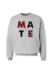 Couples Soul Mate Sweatshirt - Soul or Mate-Sweatshirts-TooLoud-Ash Gray Mate-Small-Davson Sales