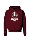 Cowbell Dad Dark Hoodie Sweatshirt by TooLoud-Hoodie-TooLoud-Maroon-Small-Davson Sales