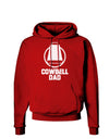 Cowbell Dad Dark Hoodie Sweatshirt by TooLoud-Hoodie-TooLoud-Red-Small-Davson Sales