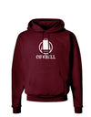 Cowbell Dark Hoodie Sweatshirt-Hoodie-TooLoud-Maroon-Small-Davson Sales