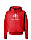 Cowbell Dark Hoodie Sweatshirt-Hoodie-TooLoud-Red-Small-Davson Sales