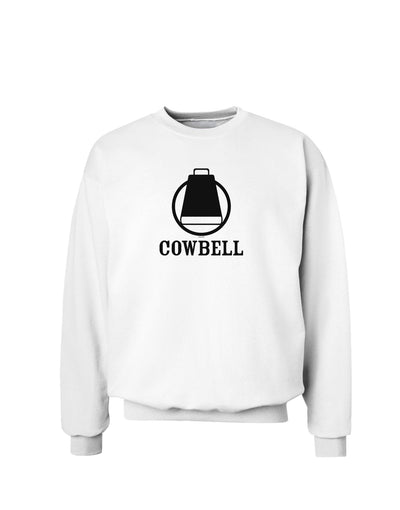 Cowbell Sweatshirt-Sweatshirts-TooLoud-White-Small-Davson Sales