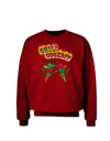 Cowboy Chili Cookoff Adult Dark Sweatshirt-Sweatshirts-TooLoud-Deep-Red-Small-Davson Sales