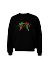 Cowboy Chili Peppers Adult Dark Sweatshirt-Sweatshirts-TooLoud-Black-Small-Davson Sales