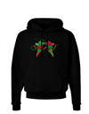 Cowboy Chili Peppers Dark Hoodie Sweatshirt-Hoodie-TooLoud-Black-Small-Davson Sales