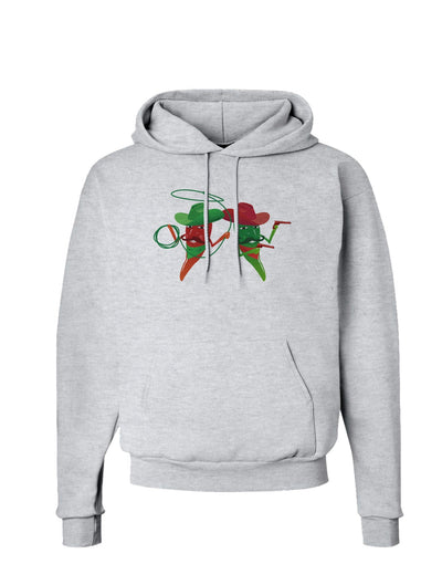 Cowboy Chili Peppers Hoodie Sweatshirt-Hoodie-TooLoud-AshGray-Small-Davson Sales