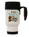 Cowboys: A Heavenly Inspiration for Earthly Delights - Stainless Steel 14 OZ Travel Mug TooLoud-Travel Mugs-TooLoud-Davson Sales
