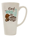 Cowboys: The Divine Messengers of Earth - 16 Ounce Conical Latte Coffee Mug - TooLoud-Conical Latte Mug-TooLoud-Davson Sales