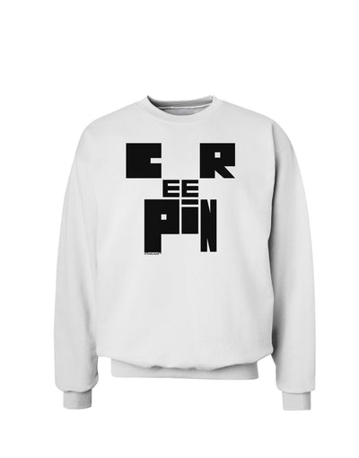 Creepin Sweatshirt-Sweatshirts-TooLoud-White-Small-Davson Sales