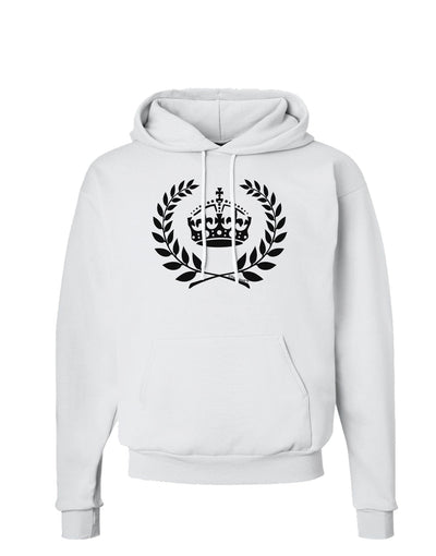 Crown and Laurel Hoodie Sweatshirt-Hoodie-TooLoud-White-Small-Davson Sales