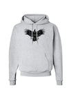 Crows Before Hoes Design Hoodie Sweatshirt by TooLoud-Hoodie-TooLoud-AshGray-Small-Davson Sales