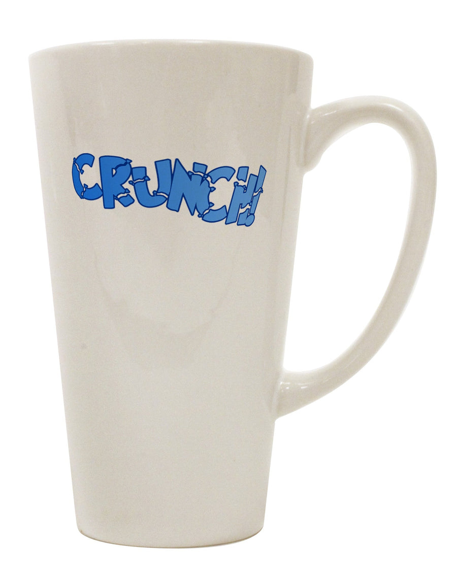 Crunchy Delight - Conical Latte Coffee Mug TooLoud-Conical Latte Mug-TooLoud-White-Davson Sales