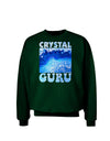 Crystal Guru Adult Dark Sweatshirt-Sweatshirts-TooLoud-Deep-Forest-Green-Small-Davson Sales