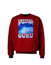 Crystal Guru Adult Dark Sweatshirt-Sweatshirts-TooLoud-Deep-Red-Small-Davson Sales