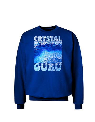 Crystal Guru Adult Dark Sweatshirt-Sweatshirts-TooLoud-Deep-Royal-Blue-Small-Davson Sales