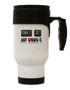 Ctrl Z Just Undo It Stainless Steel 14oz Travel Mug-Travel Mugs-TooLoud-White-Davson Sales