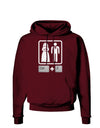 Ctrl Z - Marriage Dark Hoodie Sweatshirt-Hoodie-TooLoud-Maroon-Small-Davson Sales