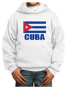 Cuba Flag Cuban Pride Youth Hoodie Pullover Sweatshirt by TooLoud-Youth Hoodie-TooLoud-White-XS-Davson Sales