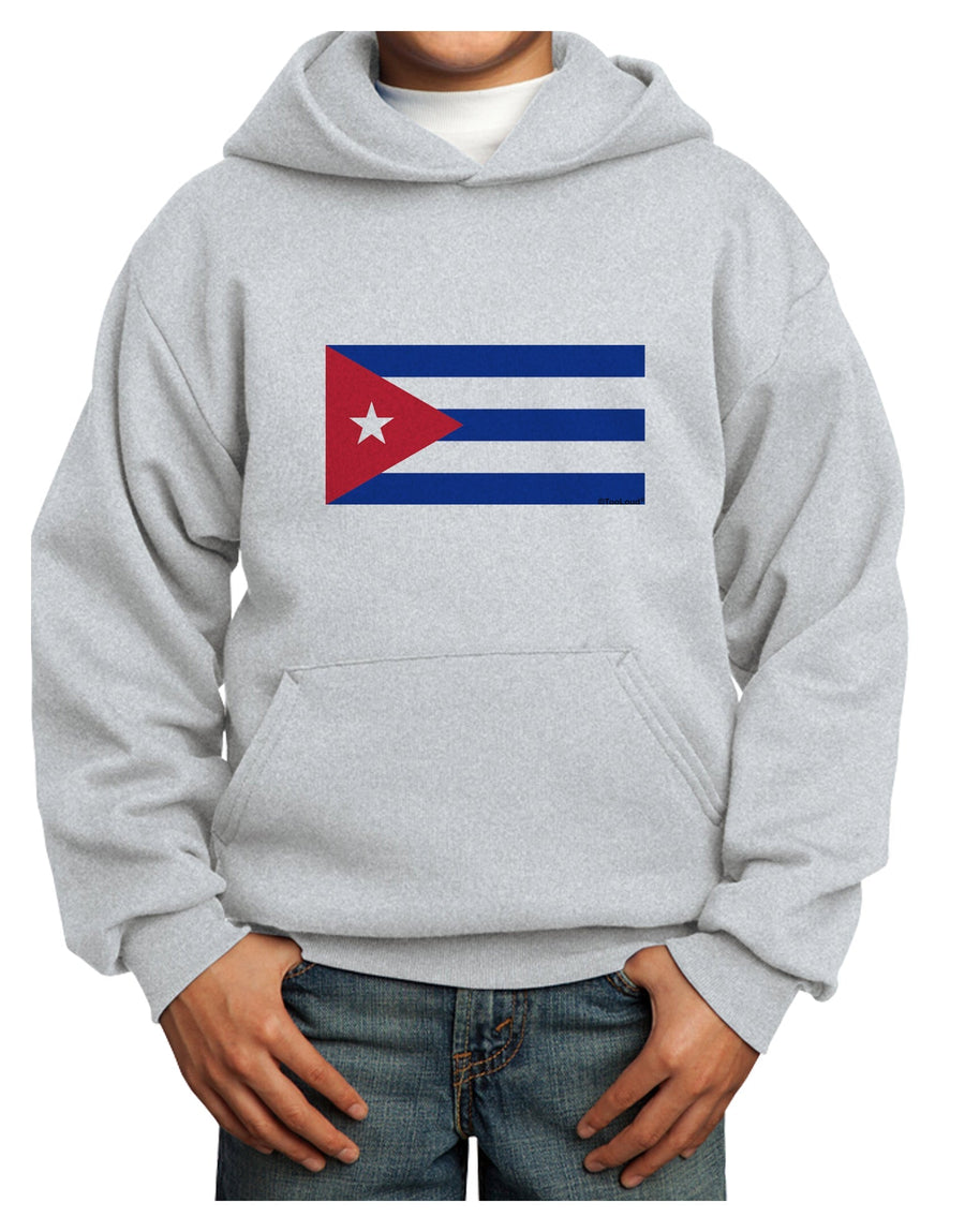 Cuba Flag Cubana Youth Hoodie Pullover Sweatshirt by TooLoud-Youth Hoodie-TooLoud-White-XS-Davson Sales