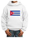 Cuba Flag Cubana Youth Hoodie Pullover Sweatshirt by TooLoud-Youth Hoodie-TooLoud-White-XS-Davson Sales