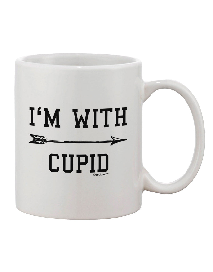 Cupid's Companion - Exquisite Right Arrow Printed 11 oz Coffee Mug by TooLoud-11 OZ Coffee Mug-TooLoud-White-Davson Sales