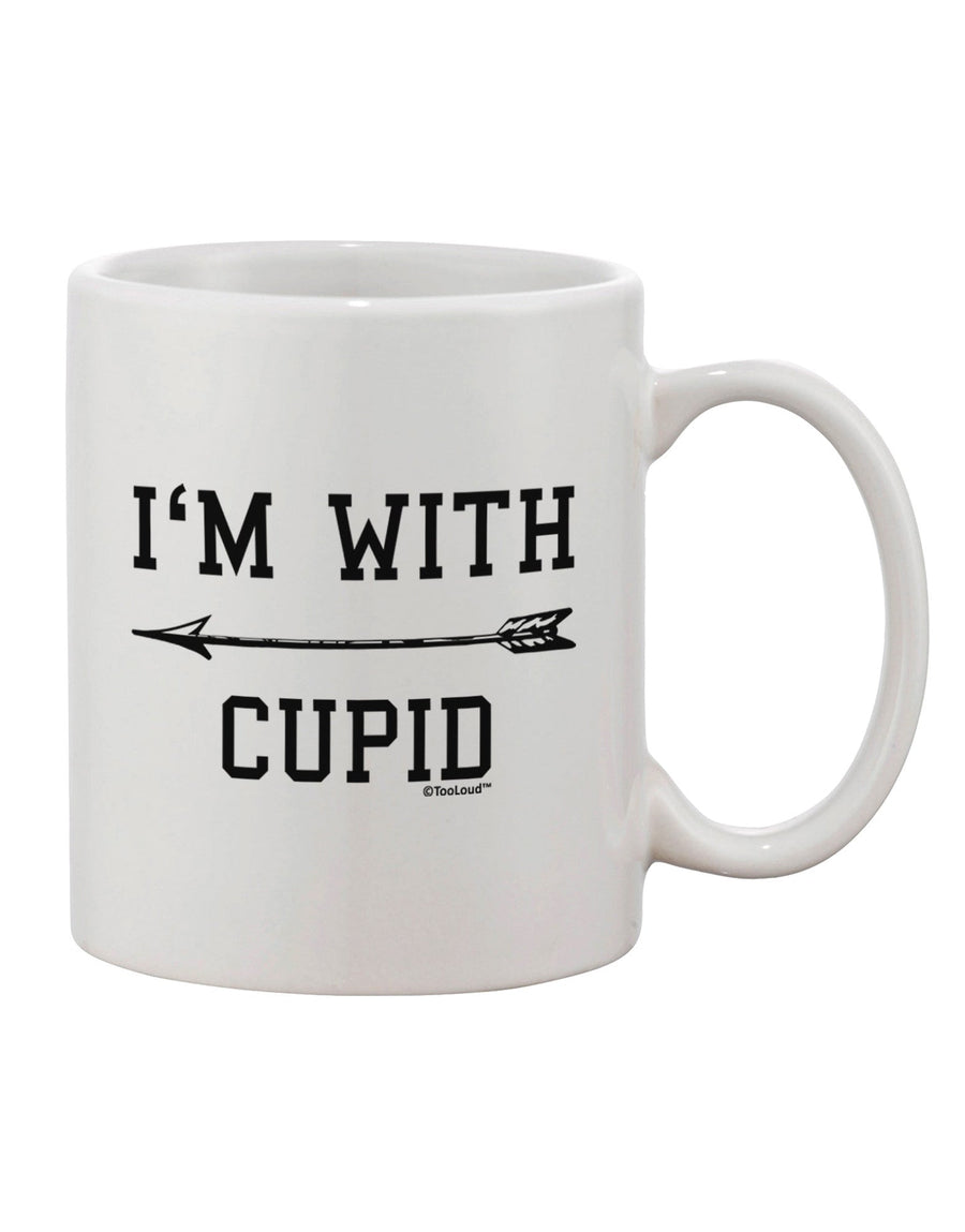 Cupid's Delight - Left Arrow Printed 11 oz Coffee Mug by TooLoud-11 OZ Coffee Mug-TooLoud-White-Davson Sales