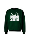 Current Year Graduation BnW Adult Dark Sweatshirt-Sweatshirt-TooLoud-Deep-Forest-Green-Small-Davson Sales