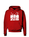 Current Year Graduation BnW Dark Hoodie Sweatshirt-Hoodie-TooLoud-Red-Small-Davson Sales