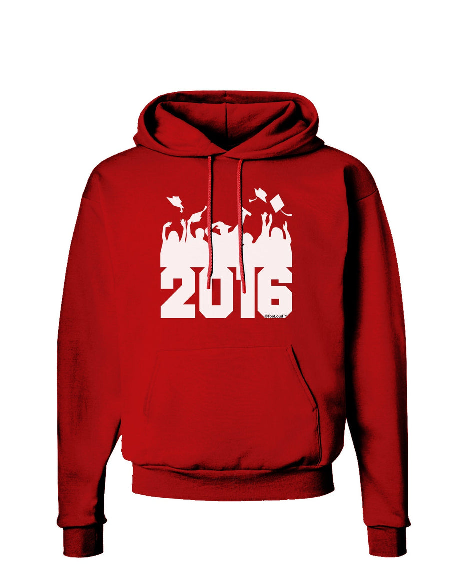 Current Year Graduation BnW Dark Hoodie Sweatshirt-Hoodie-TooLoud-Black-Small-Davson Sales