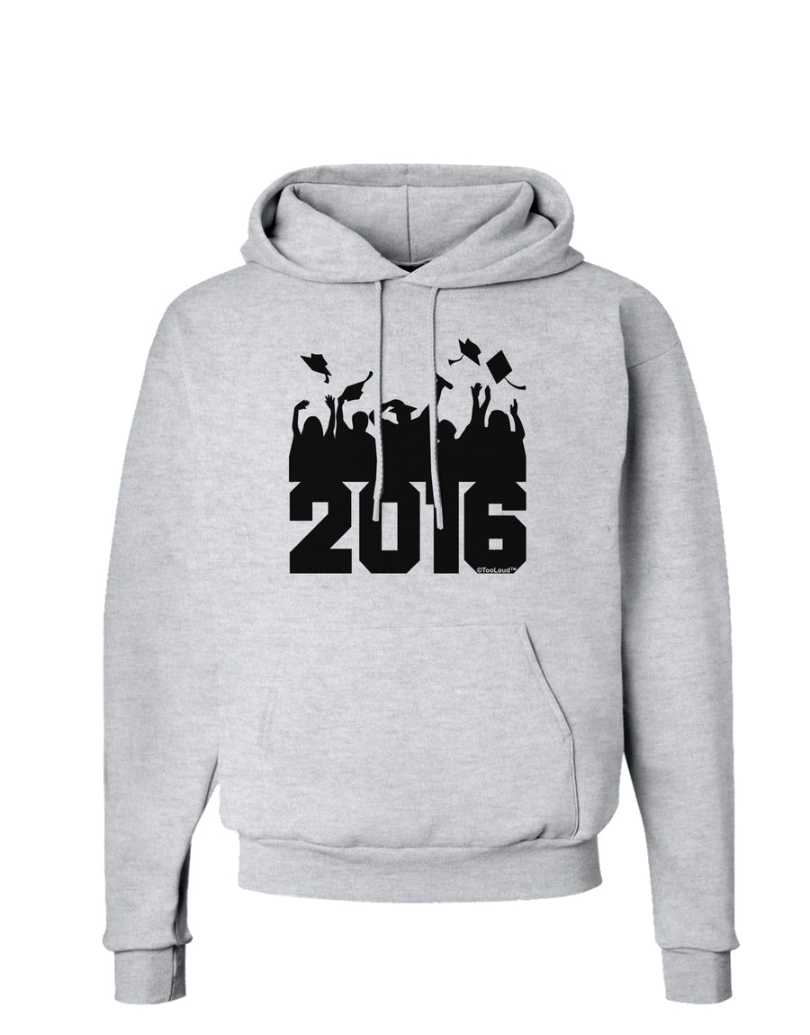 Current Year Graduation BnW Hoodie Sweatshirt-Hoodie-TooLoud-White-Small-Davson Sales