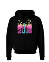 Current Year Graduation Color Dark Hoodie Sweatshirt-Hoodie-TooLoud-Black-Small-Davson Sales